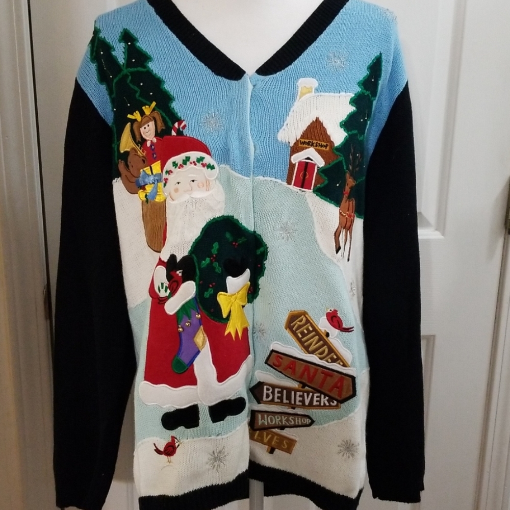 Quacker Factory Christmas sweater